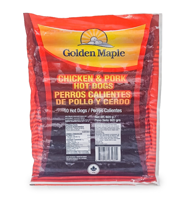 Salchicha de Pollo Golden Mape