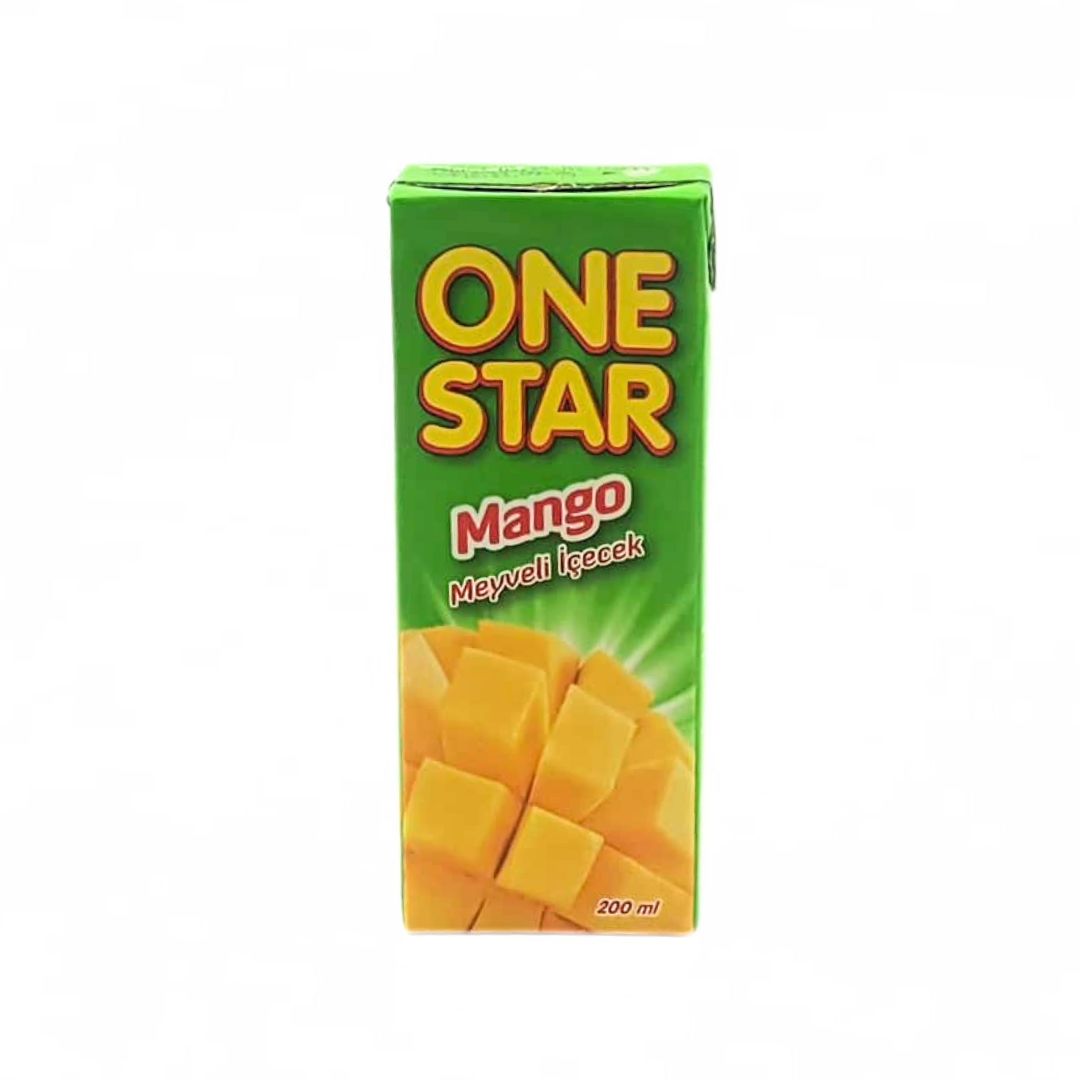 [4011] JUGO ONE STAR MANGO  200ML